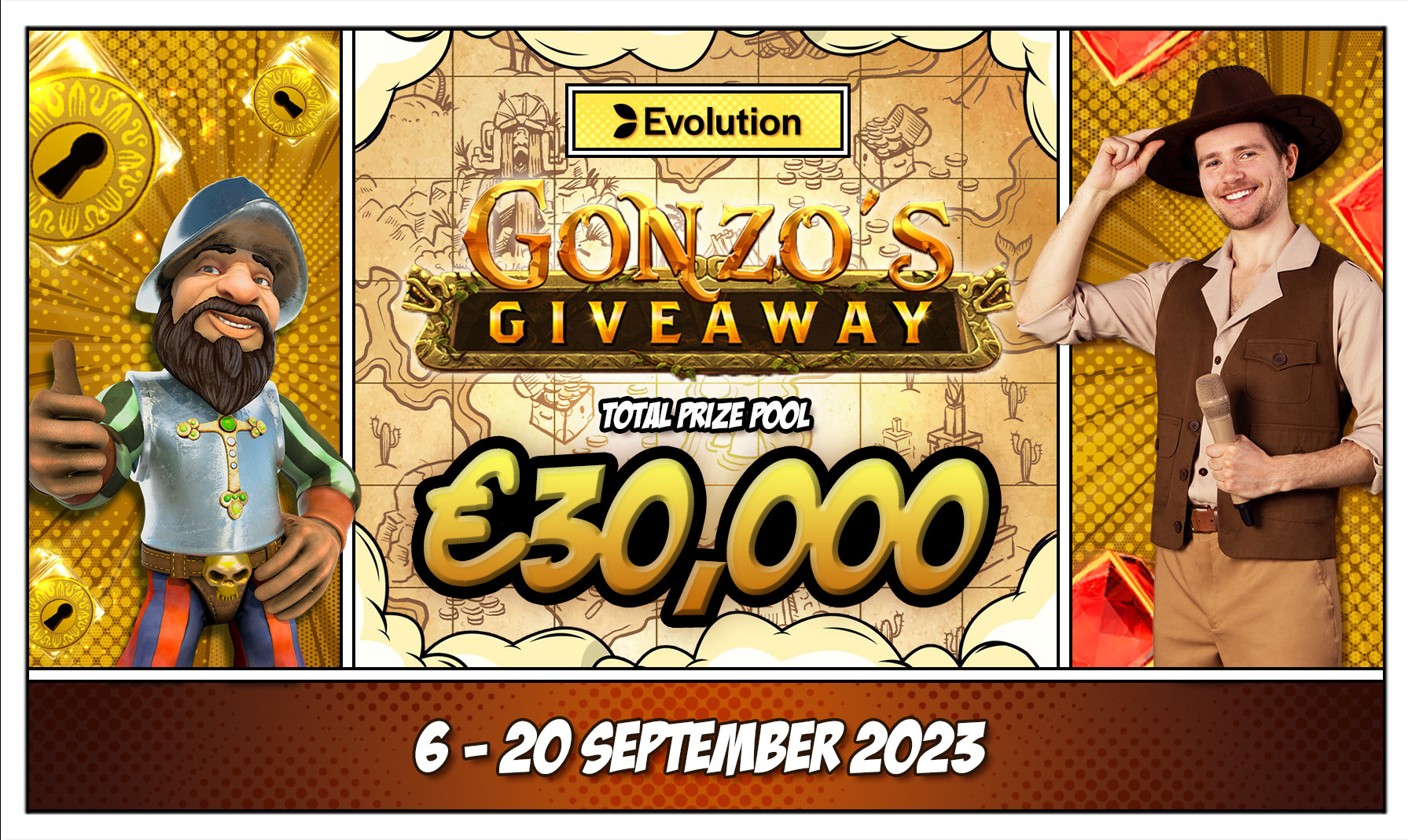 Evolution Gonzo’s Giveaway